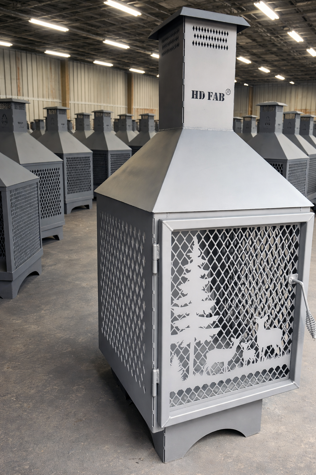 Foyer ext&eacute;rieur 25 x 25 