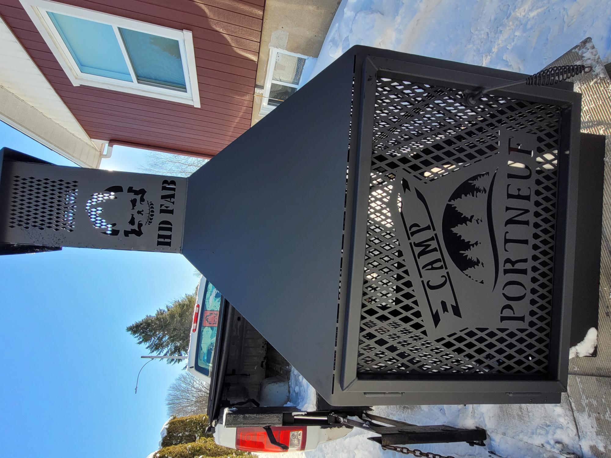 Foyer extérieur 36" , Camp Portneuf / Base de plein air