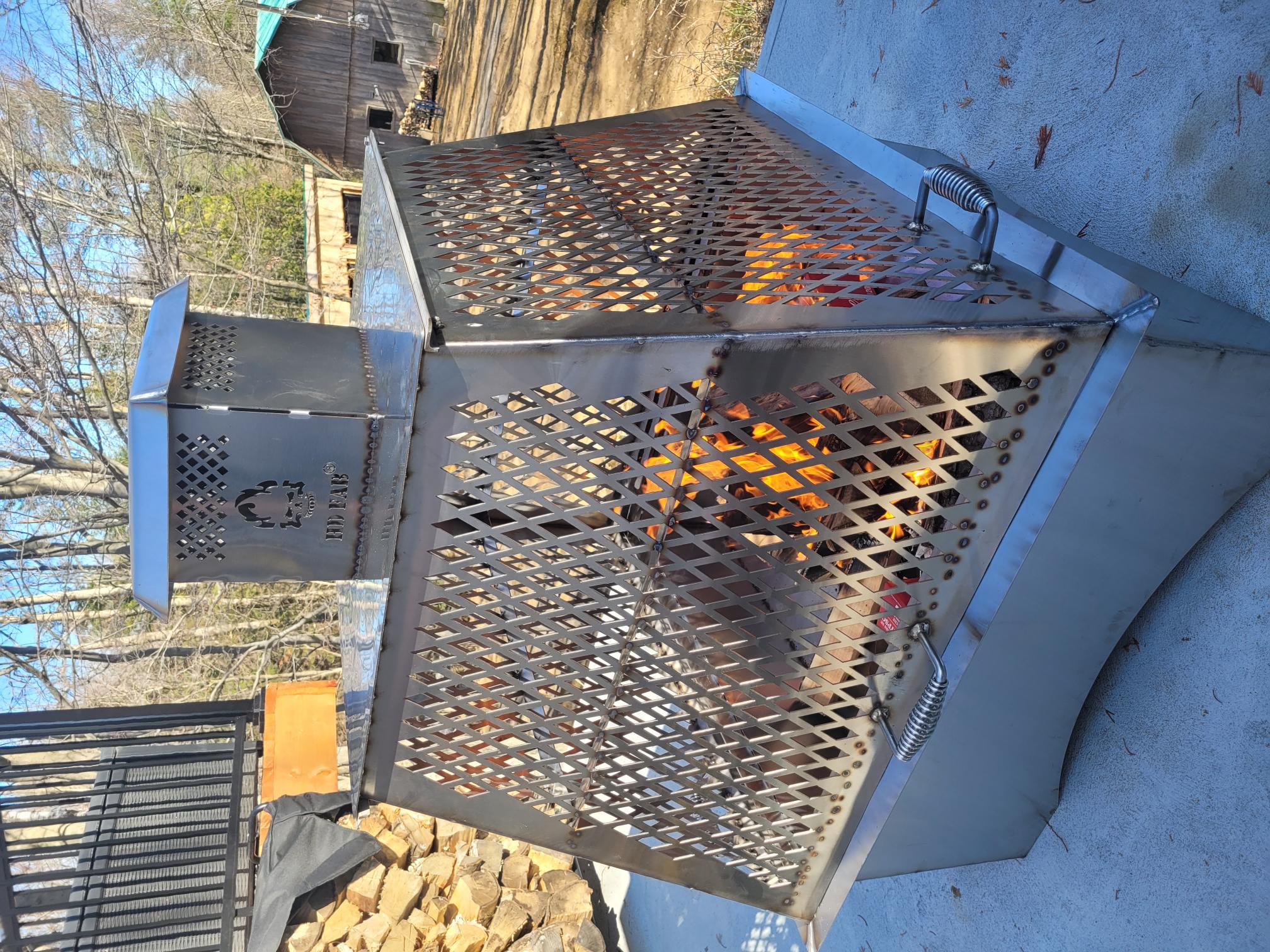 Foyer extérieur commercial 36" 100% Stainless Steel avec grille de cuisson BBQ
*Sur commande spéciale