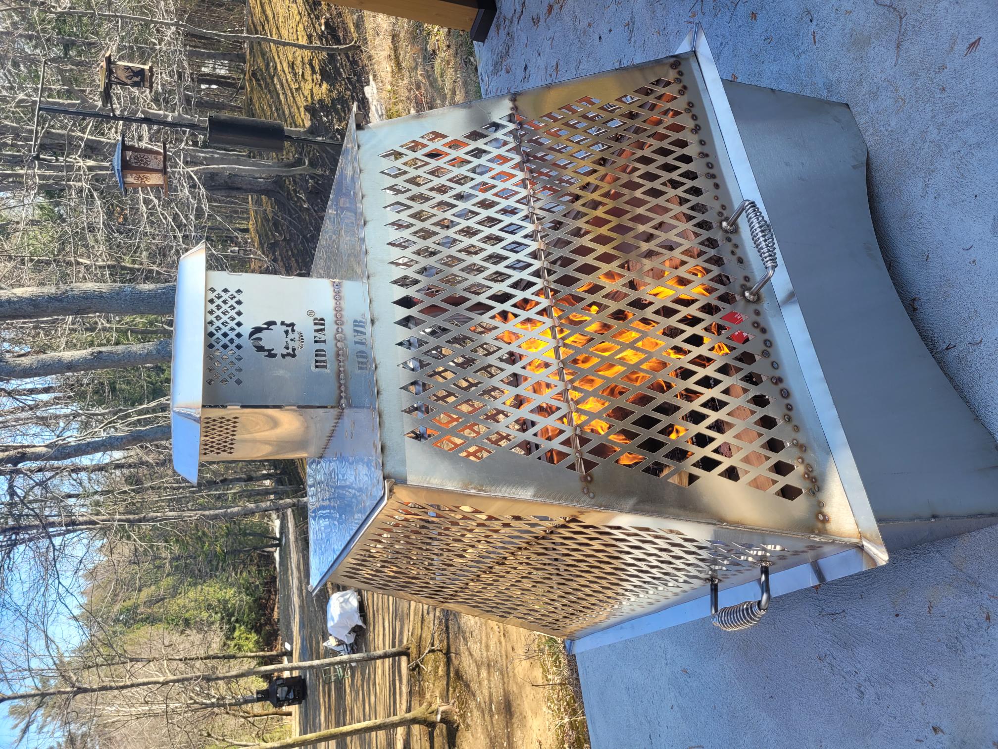 Foyer extérieur commercial 36" 100% Stainless Steel avec grille de cuisson BBQ
*Sur commande spéciale